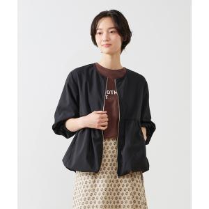 ブルゾン アウター 「バルーンZIPブルゾン」 レディース