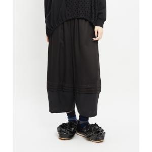 ワイドパンツ パンツ 3タックツイルパンツ レディース メンズ