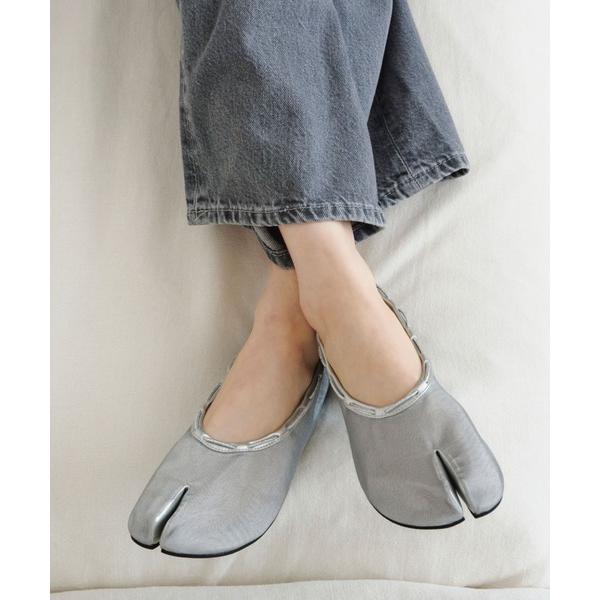 パンプス Mesh Air String Flat　20256 Silver