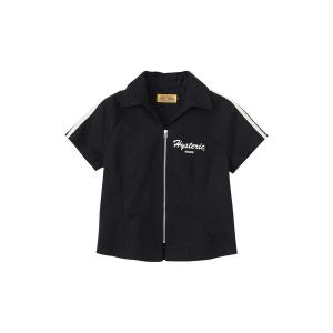 ブラウス シャツ EVERY DAY HOLIDAY レーシングシャツ レディース