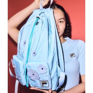 デイバック リュック Casselini(キャセリーニ)FILAフラワーバックパック レディース