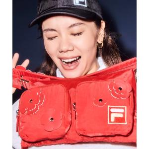 ショルダーバッグ バッグ Casselini(キャセリーニ)FILAフラワーショルダーバッグ レディース