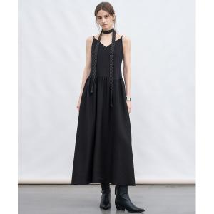 ワンピース 夏 「tageechita」クレープ素材 キャミソールワンピース
