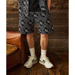 パンツ ドットエアー オリジナルバンダナ柄 セットアップショートパンツ メンズ