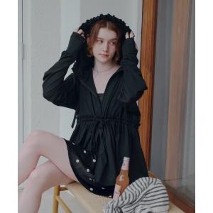 水着 「水着」「SALON by Chico」フリルデザインパーカー/ラッシュガード レディース メンズ｜ZOZOTOWN Yahoo!店