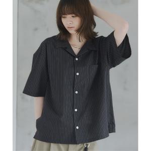 シャツ Short-Length Open-Collar Shirt / ショート丈 オープンカラーシャツ メンズ レディース