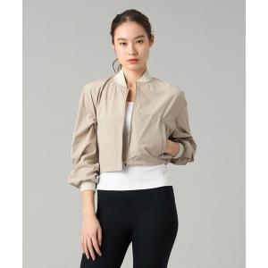 uvカット ブルゾン アウター UVケアタフタジップジャケット レディース