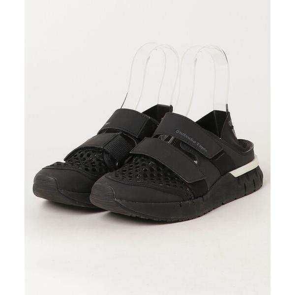 「Onitsuka Tiger」 フラットサンダル 25cm ブラック レディース