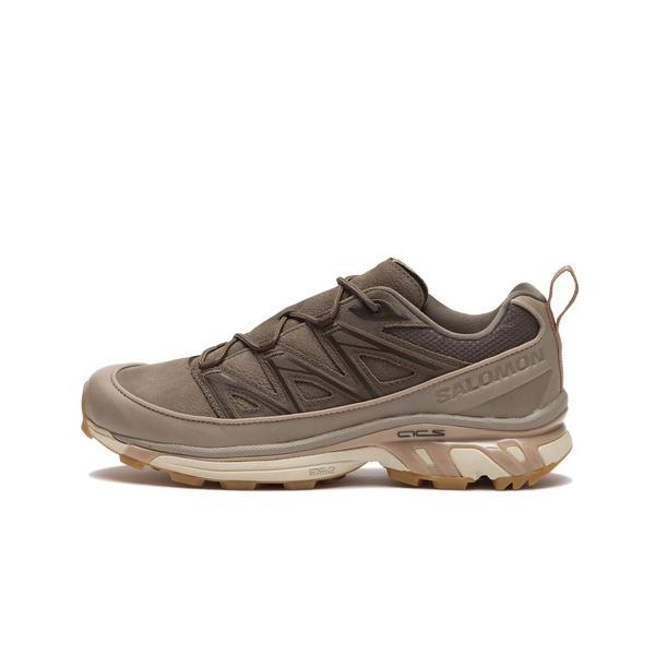 「SALOMON」 ローカットスニーカー 26.5cm ブラウン メンズ