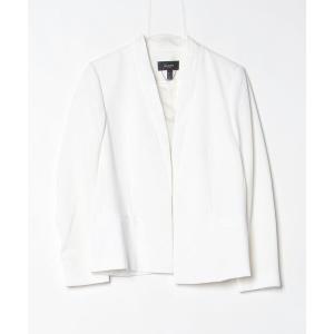 「MANGO」 ジャケット - ホワイト レディース