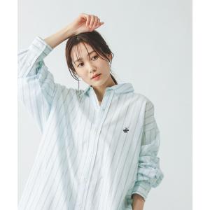 「BEVERLY HILLS POLO CLUB」 長袖シャツ FREE スカイブルー レディース