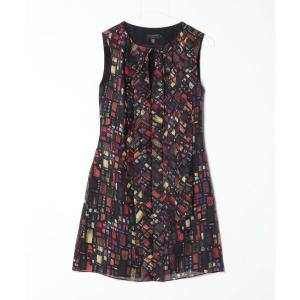 「Ted Baker」 ノースリーブワンピース 1 ブラック レディース