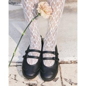 「Onitsuka Tiger」 バレエシューズ 25 ブラック×ブラック レディース