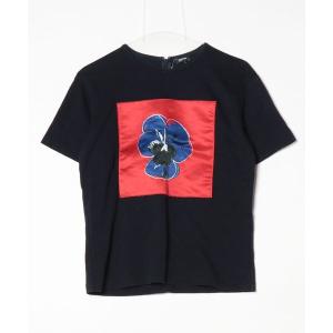 「JIL SANDER NAVY」 半袖Tシャツ 36 ネイビー レディース