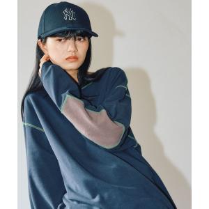 「niko and...」 長袖カットソー MEDIUM ネイビー レディース