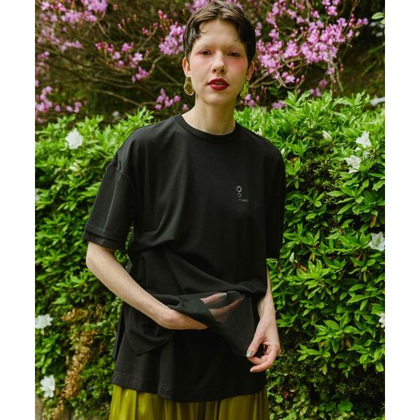 tシャツ 半袖 TULLE LAYERED T-SH レディース