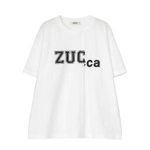 ZUCCa（ズッカ） tシャツ (S)DRAPE DOCKING JERSEY レディース