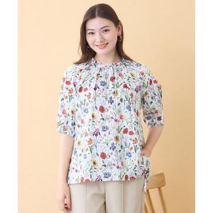 AMACA（アマカ） ブラウス シャツ 半袖 「Anniversary Piece」ワイルド