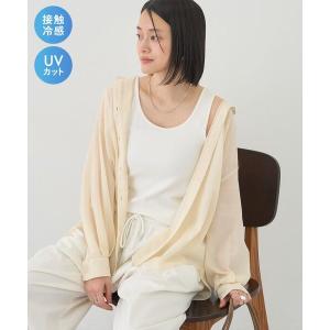 タンクトップ ノースリーブ 「接触冷感・UVカット」Uネックタンクトップ レディース｜ZOZOTOWN Yahoo!店