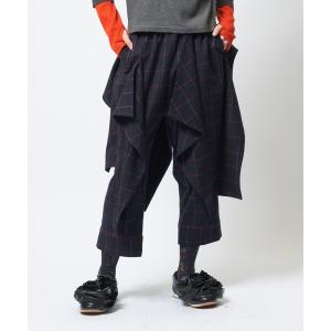 パンツ スクイッドチェックパンツ レディース メンズ