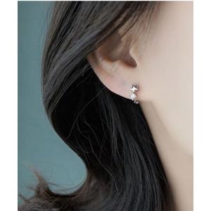 ピアス YU-KA:ジルコニア スターフープピアス Zirconia Star Hoop Earrings レディース｜ZOZOTOWN Yahoo!店