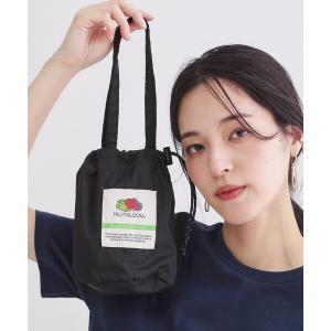 ハンドバッグ 「FRUIT OF THE LOOM／フルーツオブザルーム」ナイロンドロストリングバッグ