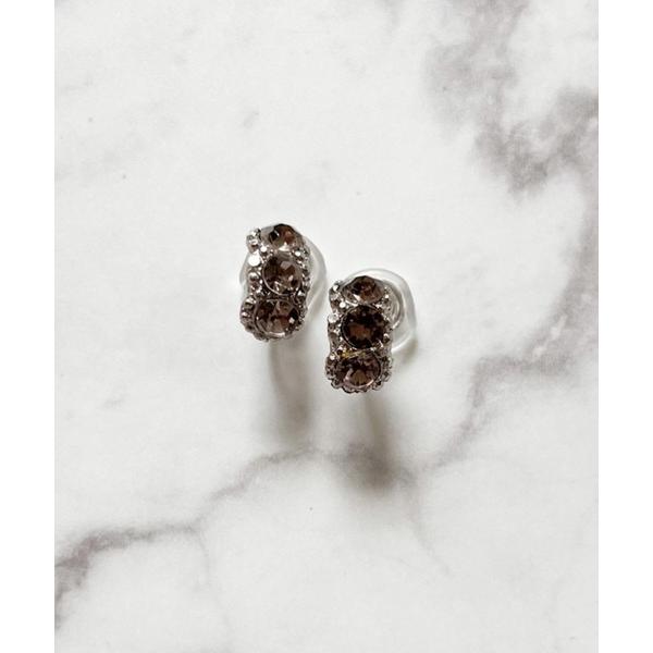 イヤリング YU-KA:トリプルビジュー イヤリング Triple bijou Earrings レ...