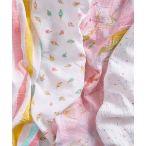 ベビー aden + anais おくるみスワドル アイスクリーム 4枚