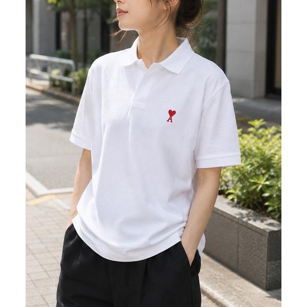 AMI Paris Ami Paris Small Heart Polo Shirt シャツ