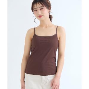 インナーシャツ 肌着 「水陸両用」UVカットブラキャミソール レディース
