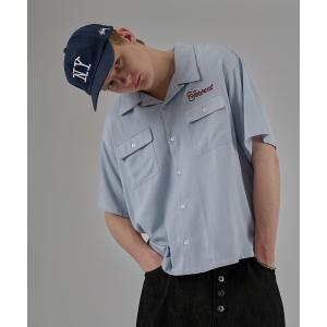 シャツ ASSORT RAYON-TOUCH SHIRT／アソート レーヨンタッチシャツ メンズ レディース