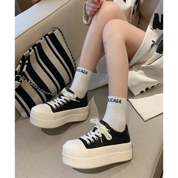 スニーカー 厚底スニーカー レディース