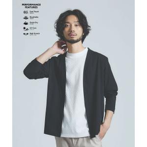 カーディガン 「接触冷感」メッシュ ボタンレス カーディガン メンズ レディース｜ZOZOTOWN Yahoo!店