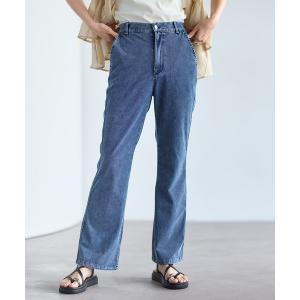 ジーンズ デニム デニムパンツ よく伸びクールデニムパンツ　768759 レディース