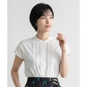 ブラウス シャツ 「R」「INNOWAVE」ミニフリルローンブラウス レディース