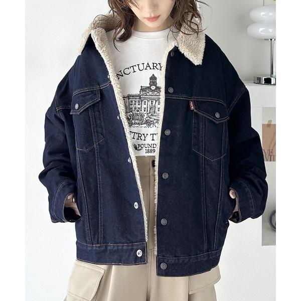 「Java」 デニムジャケット X-LARGE ワンウォッシュ レディース