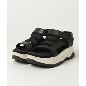 「Teva」 フラットサンダル 22cm ブラック レディース