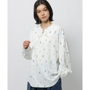 「niko and...」 長袖ブラウス MEDIUM ホワイト レディース