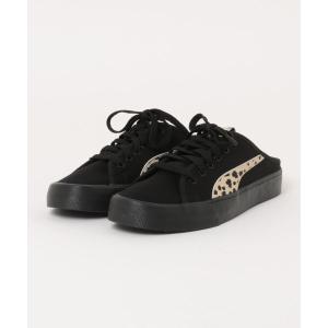 スニーカー 「PUMA」プーマ BARI MULE LEO（バリミュール レオ）クロッグスニーカー 408563 レディース