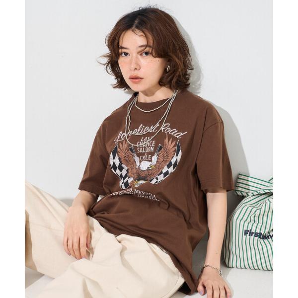 tシャツ 半袖 ROCK T-SHIRT/ロックTシャツ レディース