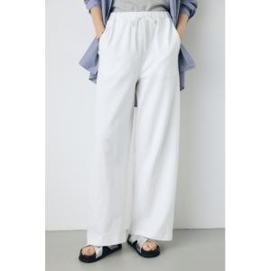 スラックス パンツ カットワイドパンツ レディース