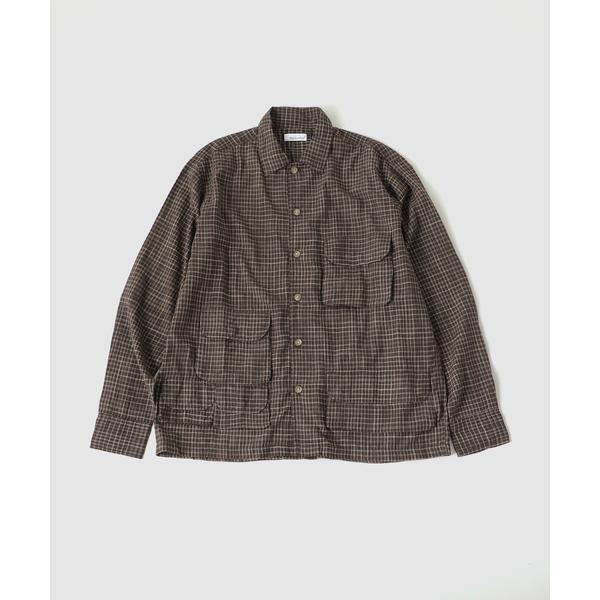 シャツ Eighteen East L/S WINHALL HANDWOVEN KHAD メンズ