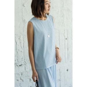 tシャツ リラックス楊柳ノースリカットソー レディース