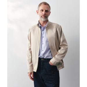 ブルゾン アウター 「SILKα/シルクアルファ」SILK α Minimal Jacket メンズ