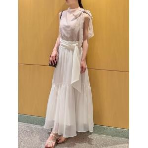 ロング スカート ベルトデザインシアースカート｜ZOZOTOWN Yahoo!店
