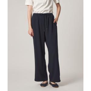 スラックス パンツ 「Steven Alan」バックサテン ジョーゼット イージーパンツ レディース