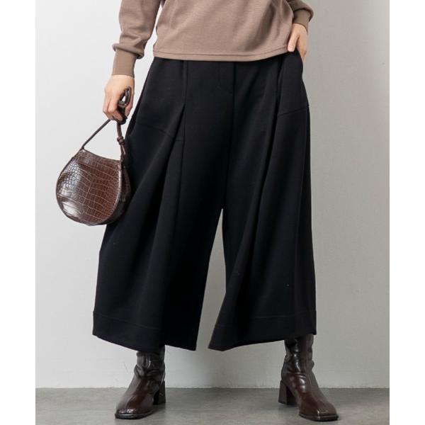 ワイドパンツ パンツ フォルムパターンパンツ レディース