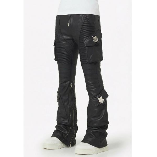 パンツ GUAPI/グアピ/Black Ops Leather Pant メンズ レディース