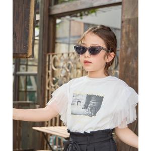 tシャツ 袖シアーフォトT半袖/680412 キ...の商品画像
