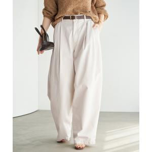 ワイドパンツ チノパン Barrel Chinos パンツ レディース